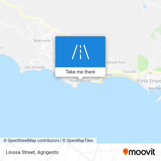 Linosa Street map