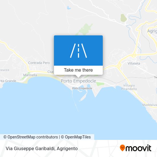 Via Giuseppe Garibaldi map