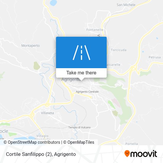 Cortile Sanfilippo (2) map