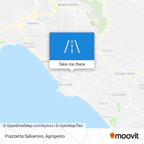 Piazzetta Salvemini map