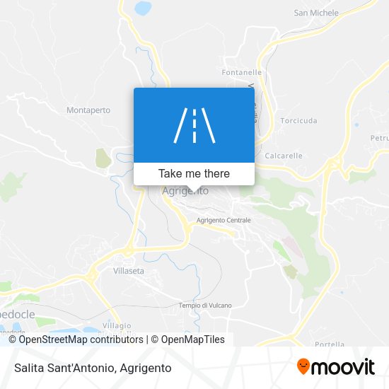 Salita Sant'Antonio map