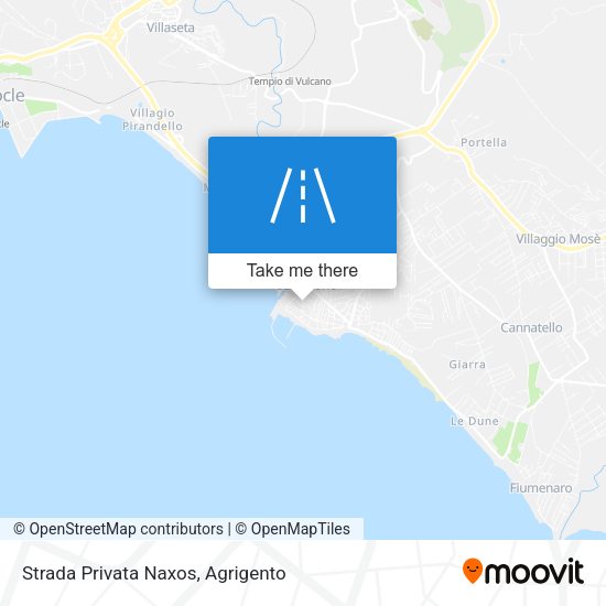 Strada Privata Naxos map