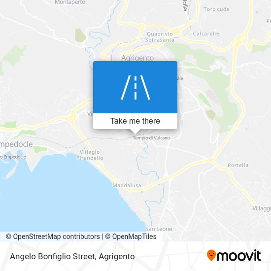 Angelo Bonfiglio Street map