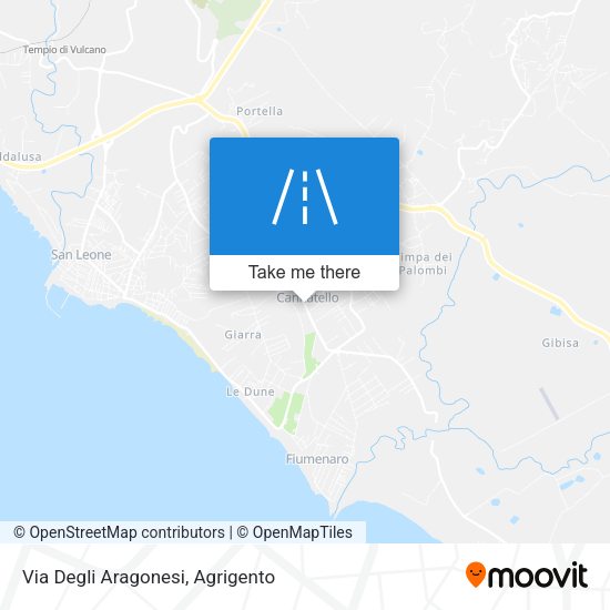Via Degli Aragonesi map