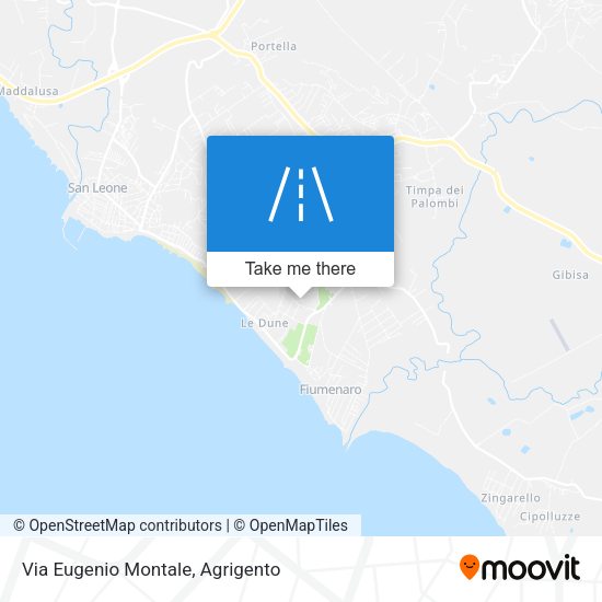 Via Eugenio Montale map