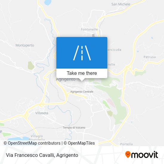 Via Francesco Cavalli map