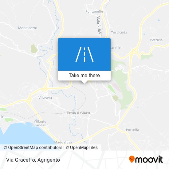 Via Graceffo map