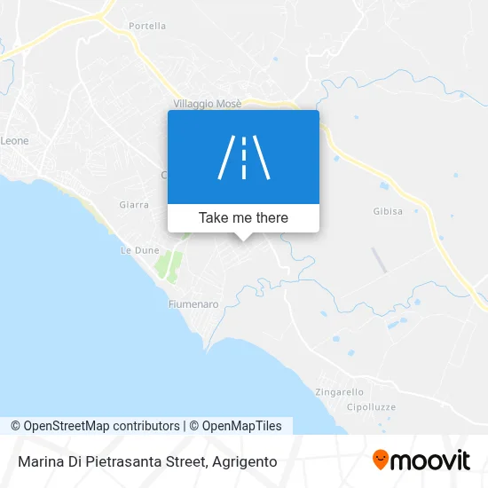 Marina Di Pietrasanta Street map