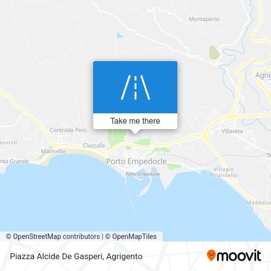 Piazza Alcide De Gasperi map