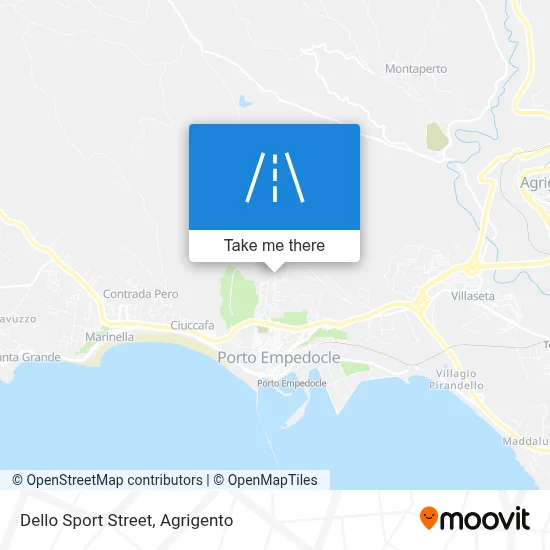 Dello Sport Street map