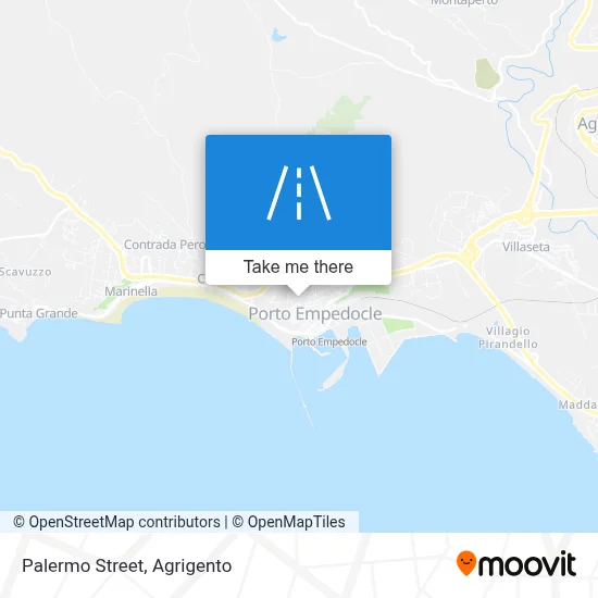 Palermo Street map