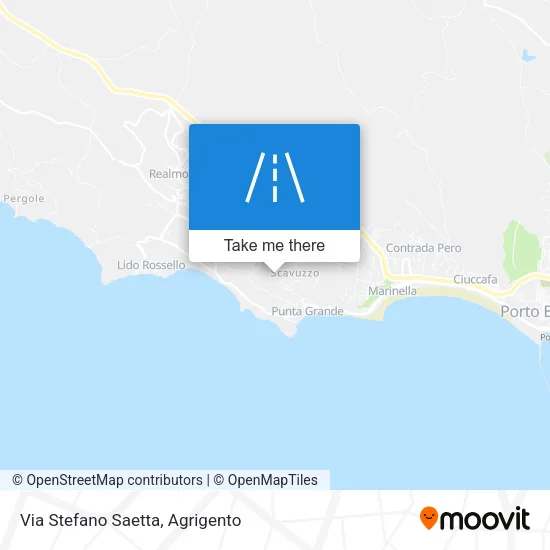 Via Stefano Saetta map