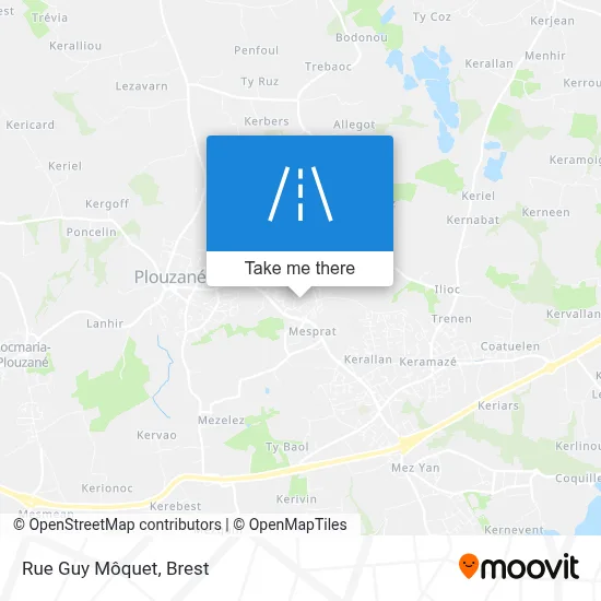 Rue Guy Môquet map