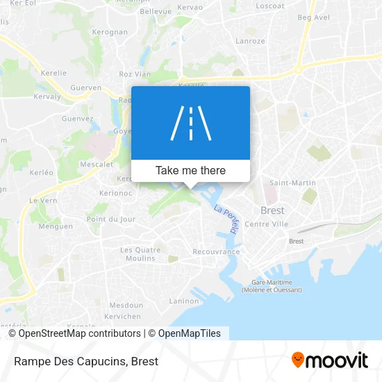Rampe Des Capucins map