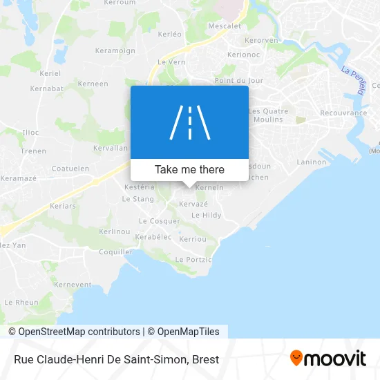 Rue Claude-Henri De Saint-Simon map