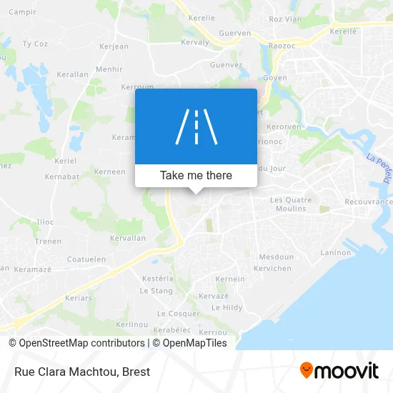 Rue Clara Machtou map