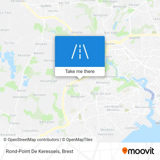 Rond-Point De Keresseis map