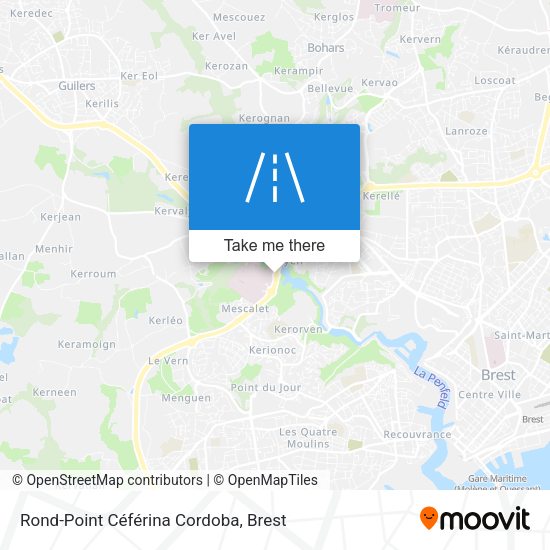 Rond-Point Céférina Cordoba map