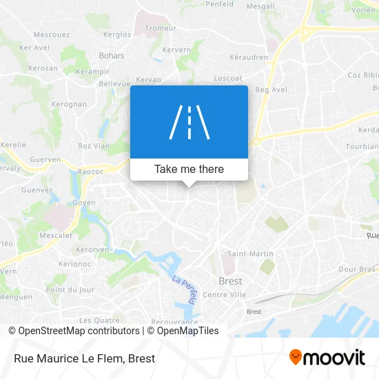 Rue Maurice Le Flem map