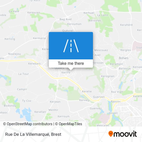 Rue De La Villemarqué map