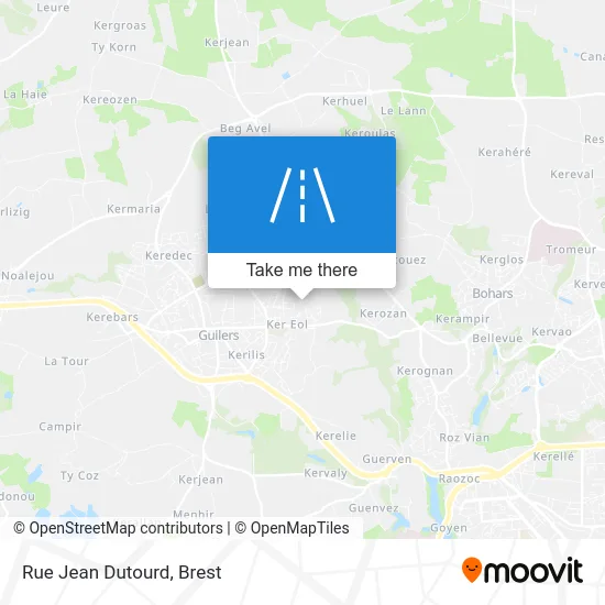 Rue Jean Dutourd map