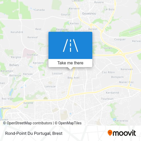 Rond-Point Du Portugal map