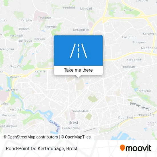 Rond-Point De Kertatupage map