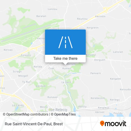 Rue Saint-Vincent-De-Paul map