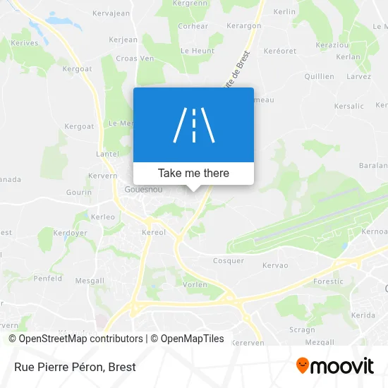 Rue Pierre Péron map