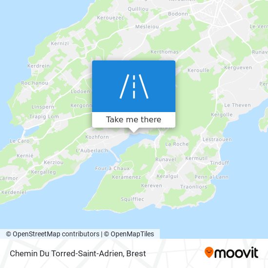 Chemin Du Torred-Saint-Adrien map