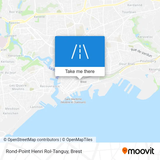 Rond-Point Henri Rol-Tanguy map