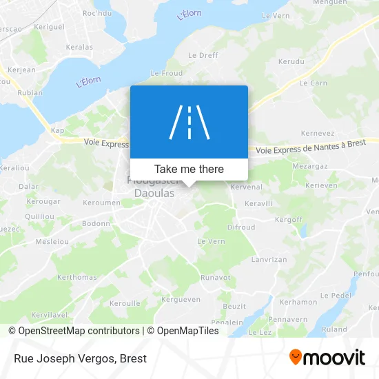 Rue Joseph Vergos map