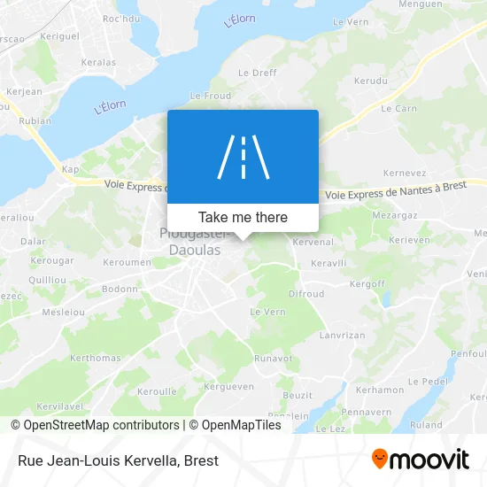 Rue Jean-Louis Kervella map