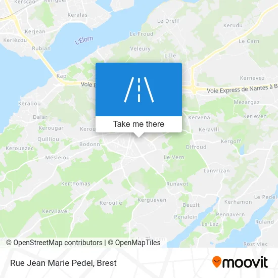 Rue Jean Marie Pedel map