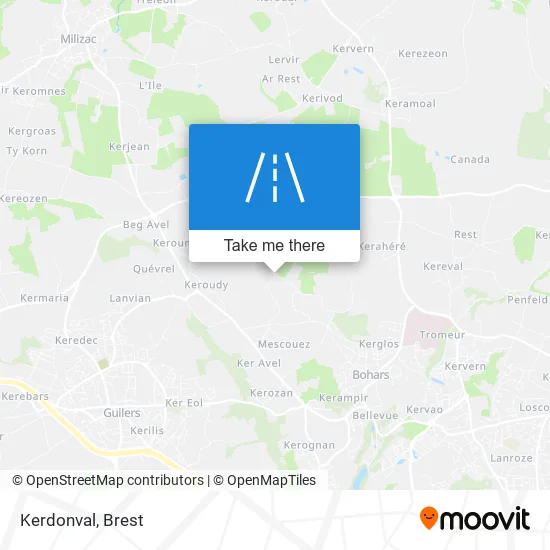 Kerdonval map