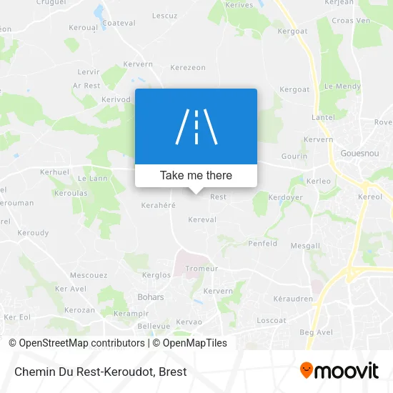 Chemin Du Rest-Keroudot map