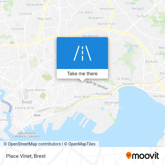 Place Vinet map