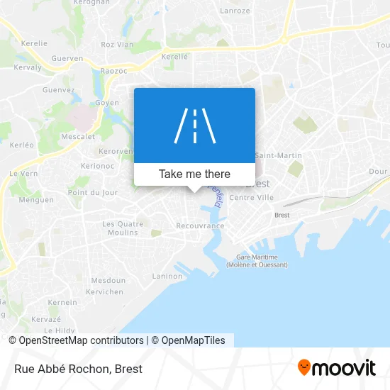 Rue Abbé Rochon map