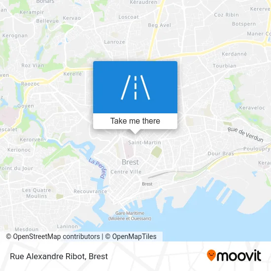 Rue Alexandre Ribot map