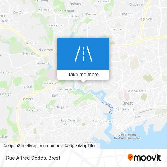 Rue Alfred Dodds map