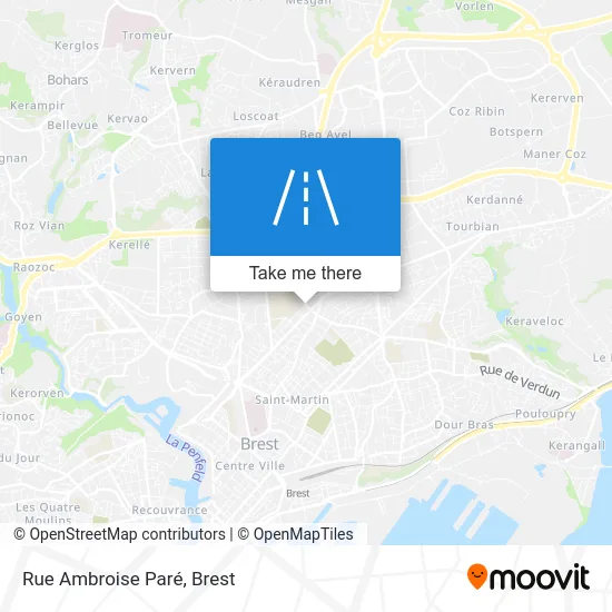 Rue Ambroise Paré map