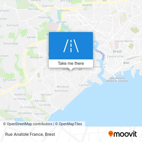 Rue Anatole France map