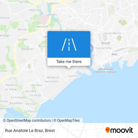 Rue Anatole Le Braz map