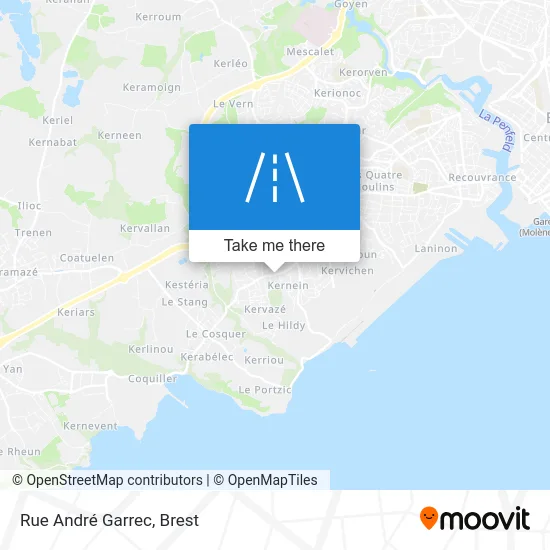 Rue André Garrec map