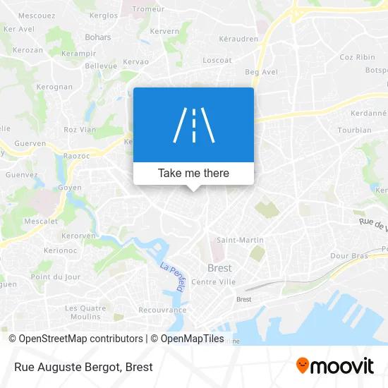 Rue Auguste Bergot map