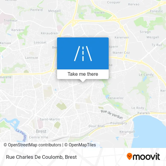 Rue Charles De Coulomb map