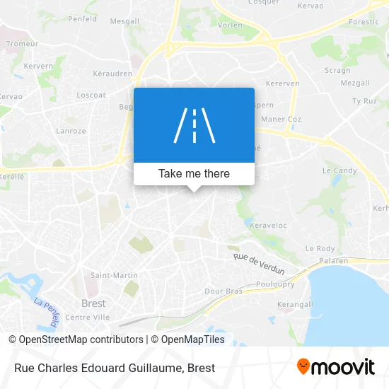 Rue Charles Edouard Guillaume map