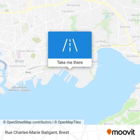 Rue Charles-Marie Baligant map