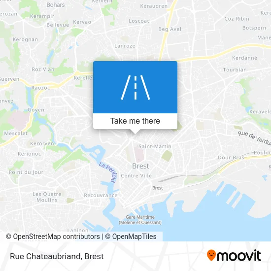 Rue Chateaubriand map