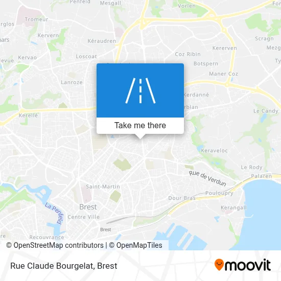 Rue Claude Bourgelat map